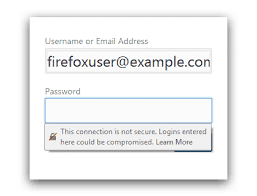 Firefox SSL Certificate Form Warning