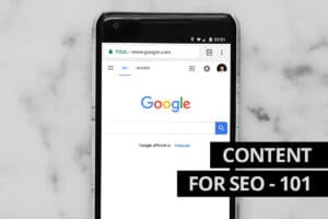 Content for SEO 101 - By Cowlick Studios Leamington