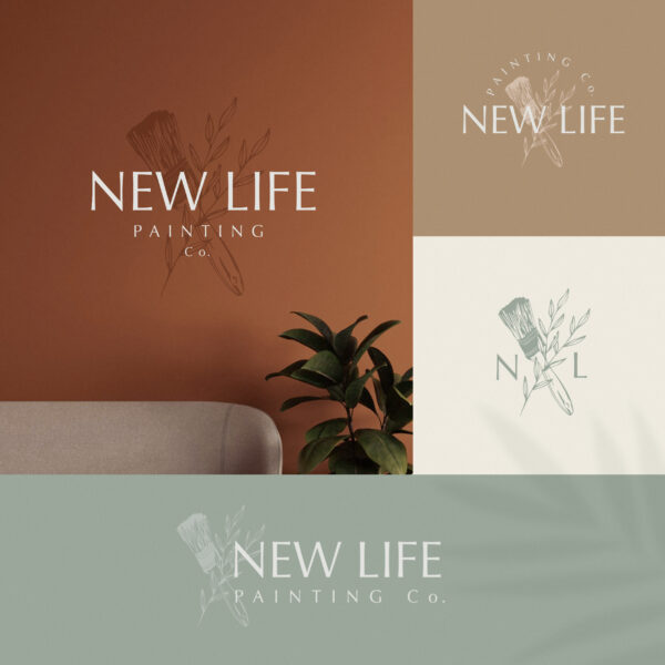 New Life Painting Logo