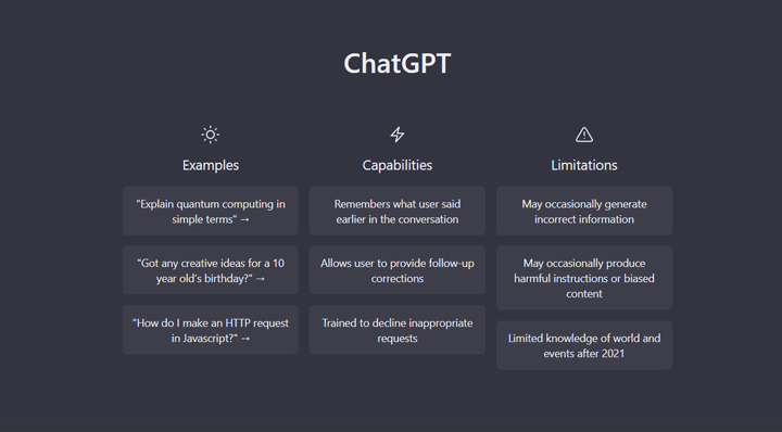 ChatGPT Open Ai Chatbot