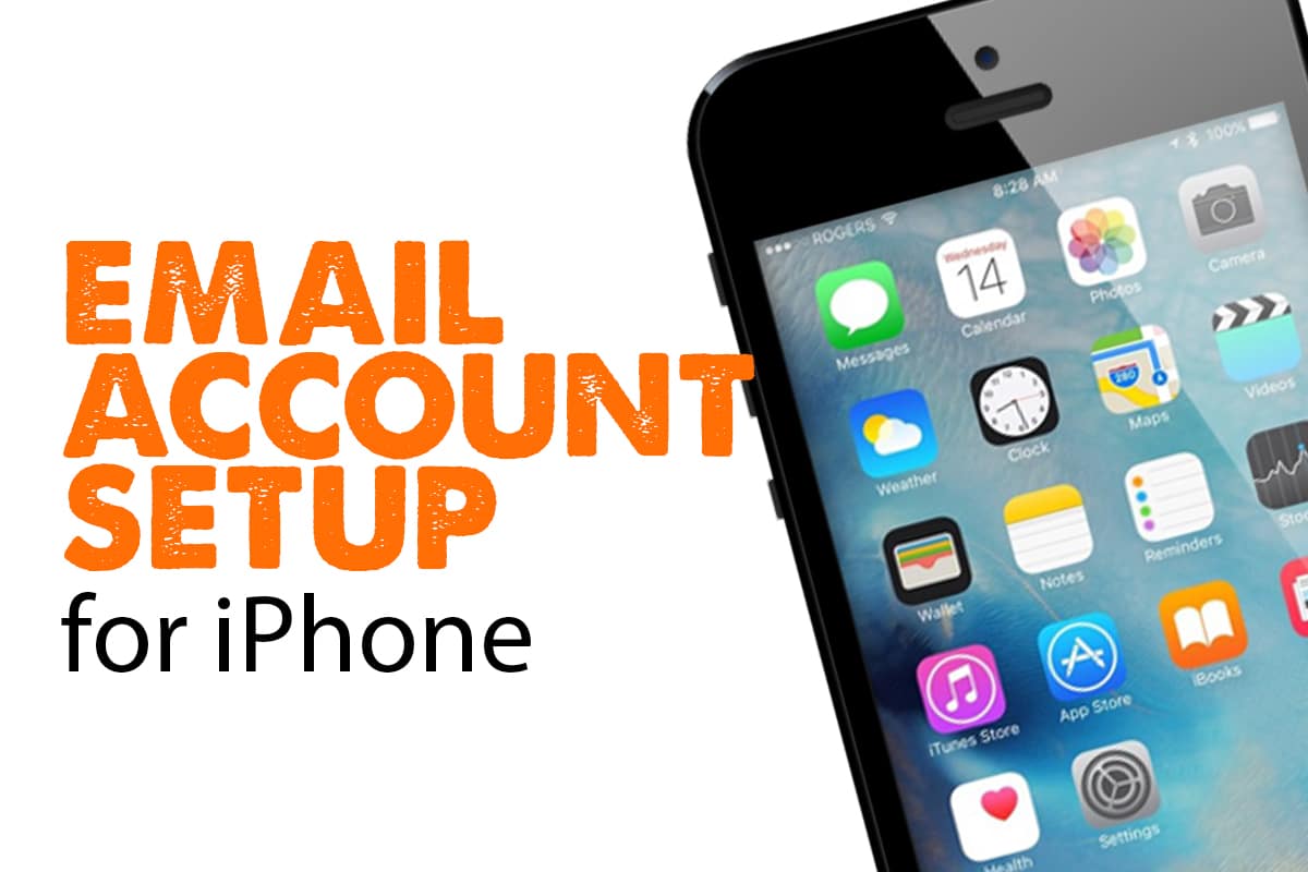 how to setup email account on iphone 14