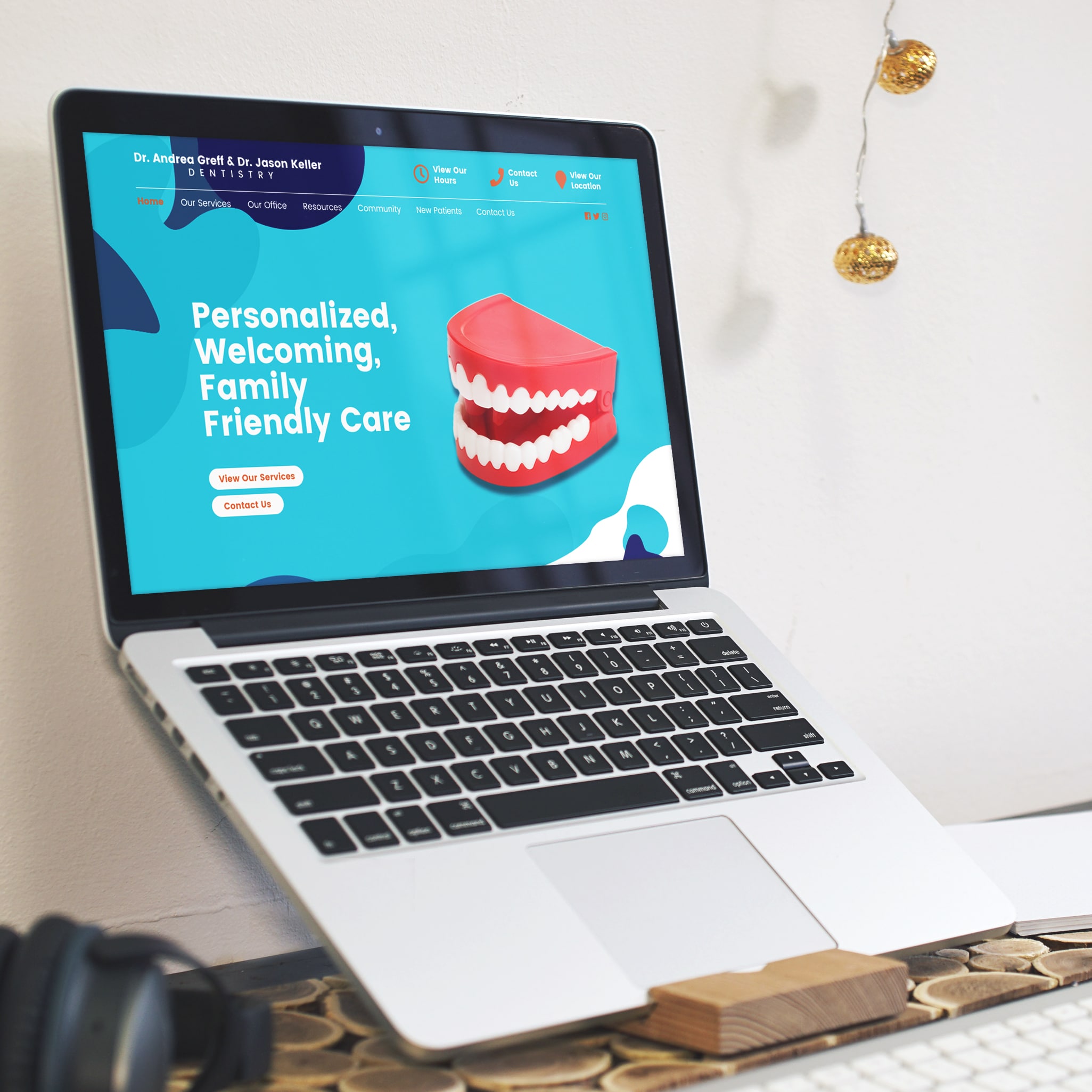 Dr Greff Website Design Cowlick Studios Leamignton