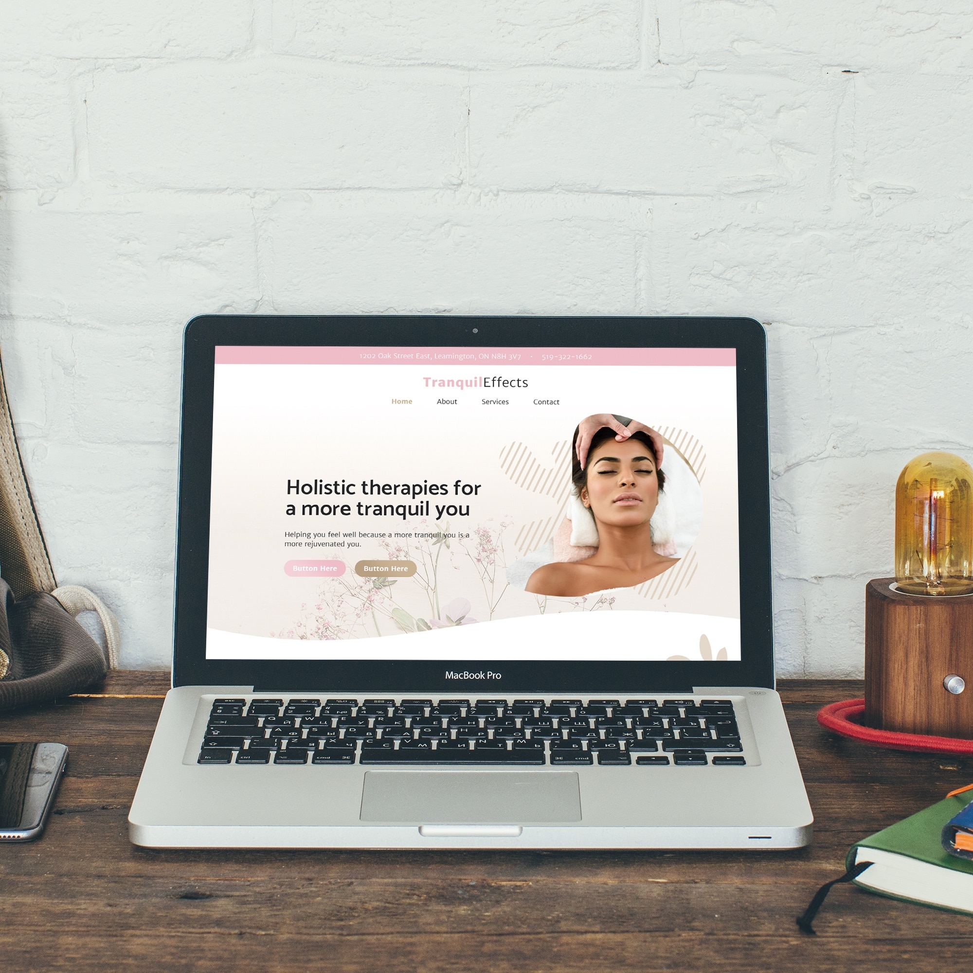 Tranquil Effects Website Design Leamington by Cowlick Studios