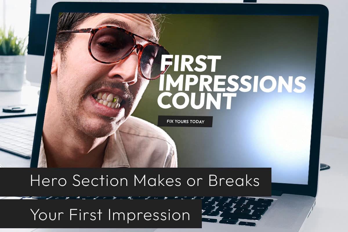 Above the fold - Hero Section content that works