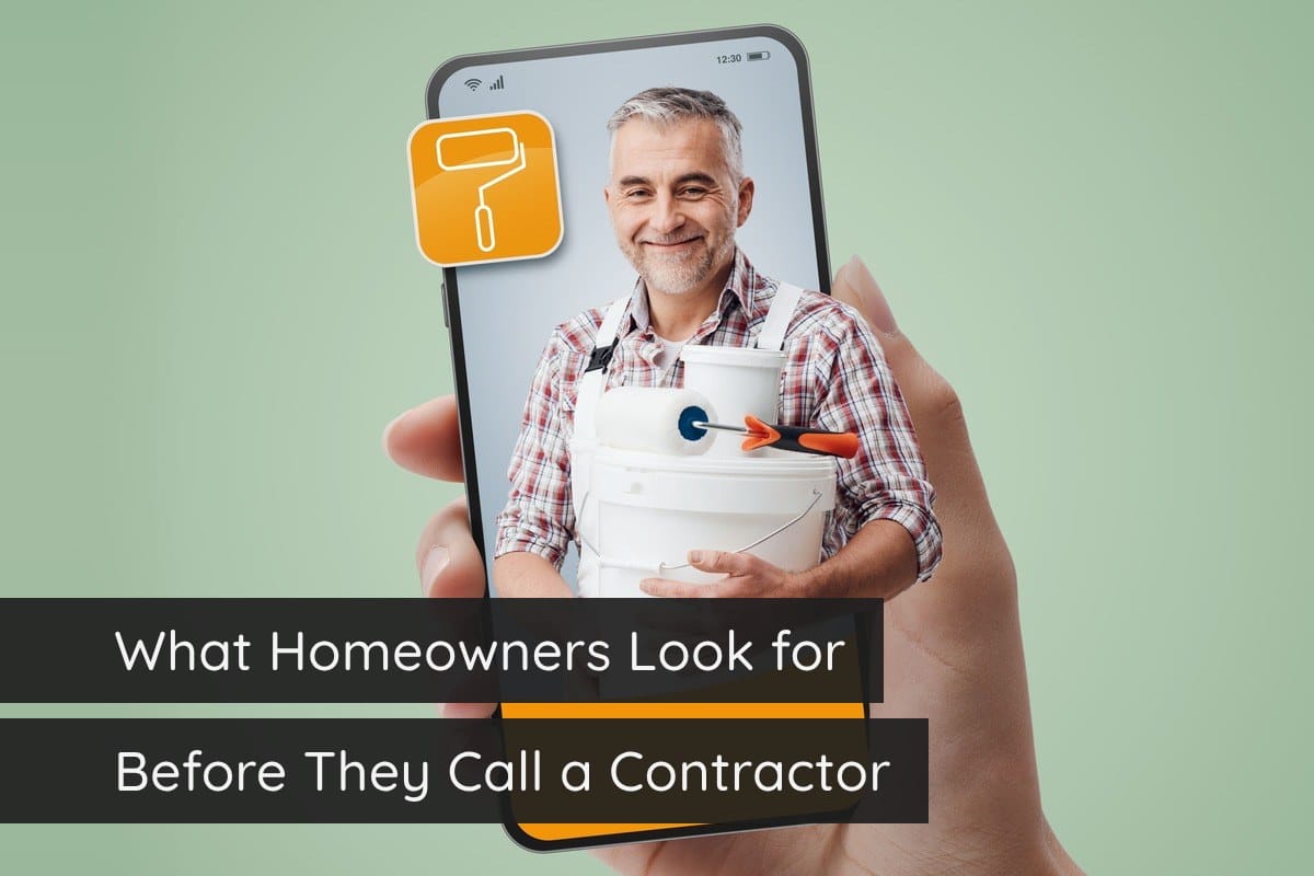Contractor website design: what homeowners look for before they call