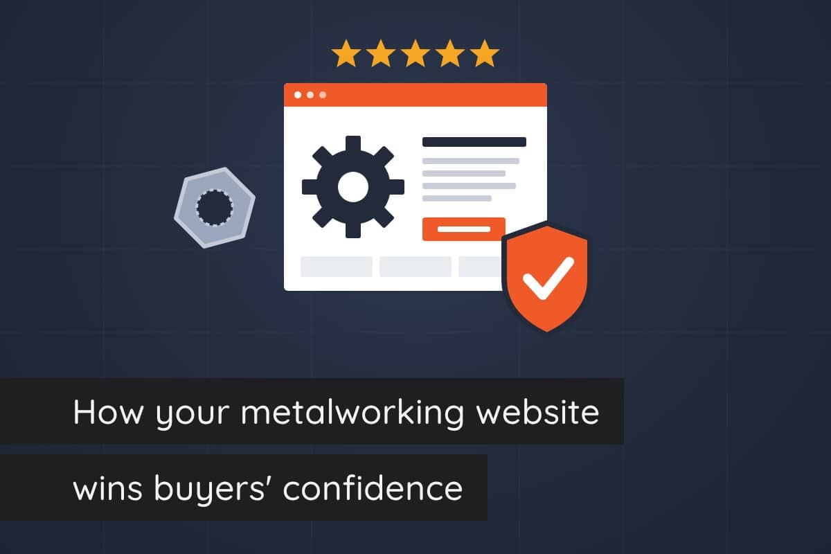 Metalworking website design and trust